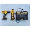 Image 2 : DeWALT 3/8" Cordless Drill/Driver - Cordless Cut Out Tool - Dual Battery Charger