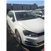 Image 2 : *TOW* 2016 VOLKSWAGEN GOLF, 4 DR STATION WAGON, WHITE, VIN# 3VWC17AU2GM521732