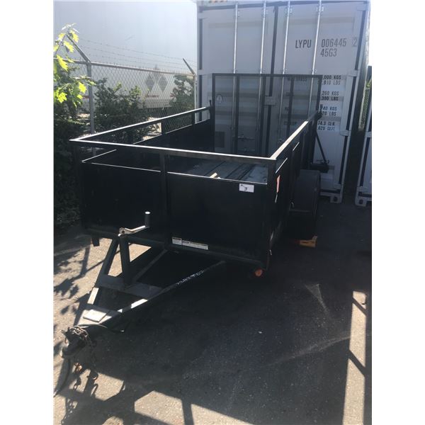 *TOW* 2008 MORGAN BUILT L UTILITY TRAILER, BLACK, VIN# 506MB101381002946