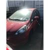 Image 1 : *TOW* 2011 HONDA FIT, 4 DR COUP, RED, VIN# JHMGE8H73BC802235