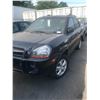 Image 1 : *TOW* 2009 HYUNDAI TUCSON 4 DR SUV, BLACK, VIN# KM8JM12B59U025913