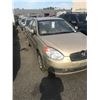 Image 2 : *TOW* 2010 HYUNDAI ACCENT 4 DR SEDAN, GOLD, VIN# KMHCN4BC9AU493440