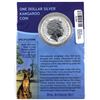 Image 2 : 2007 Australia 1oz Frosted Uncirculated Kangaroo in Colour Card. Extremely low mintage of 8598! (Tax