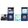 Image 1 : 2x 1oz Monarch Precious Metals-Celebration .999 Silver Rounds. 2pcs. (Tax Exempt)