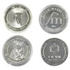 Image 2 : 4x 1oz World .999 and .9999 Silver Rounds from Different Refiners. 4pcs. (Tax Exempt)