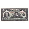 Image 1 : BC-1 1935 Canada $1 Osborne-Towers, English, Check Letter C, SN: A2494207