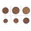 Image 2 : 6x Canada, Vanessa ON-H. Bartholomew Merchant Tokens. 6pcs.