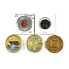 Image 2 : 5x World Assorted Tokens and Medallions. Canada, Cook Islands, & More! 5pcs.