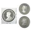 Image 2 : 3x 2003-2010 $1 Silver Commemoratives. Incl: 2003 Golden Jubilee, 2006 Victoria Cross, & 1935-2010 V