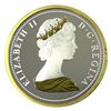 Image 2 : 2017 25-cent Alex Colville Big Coin Series Fine Silver w/ Selective Gold-Plating (Tax Exempt)