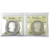 Image 1 : Silver $15 2011 Zodiac Rabbit & 2015 Zodiac Sheep ICCS Certified PF67, UHC. 2pcs. (Tax Exempt)