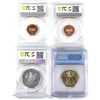 Image 2 : Lot of 4x 1982-2007 USA Mixed Denomination, PCGS & ICG Certified MS-67 to PR-69. 4pcs.