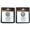 Image 1 : 2x First Commemorative Mint 1935-1937 Silver Dollar Folders. 2pcs.