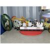 Image 2 : CHICKENS, COWS & ROOSTER Decorations c/w LARGE TIN Incl/s: Large Assortment of culinary content.