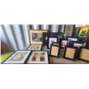 Image 2 : BOX of ASSORTED PICTURE SETS & BLACK FRAMES ONLY *SETS*.