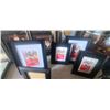 Image 8 : BOX of ASSORTED PICTURE SETS & BLACK FRAMES ONLY *SETS*.