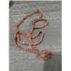 Image 2 : VELVET LINED BROWN LEATHERETTE JEWELRY VALET Incl's: AUTHENTIC HAWAIIAN WOOD LEI & MUG SET)