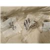 Image 2 : FROM ASIA: QUILTED JEWELRY BAG; VELVET LINED JEWELRY BOX & 3- SEALED SILVER PLATED RINGS - BY: ONEID