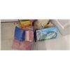 Image 10 : CLEANING SUPPLY PANTRY, DUSTERS, CLEANERS, SHOE HORN, POLISH ETC