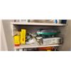 Image 6 : CLEANING SUPPLY PANTRY, DUSTERS, CLEANERS, SHOE HORN, POLISH ETC