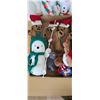 Image 8 : CHRISTMAS LOT: ORNAMENTS, CARDS, ANGEL, SNOWMAN. PLEASE SEE IMAGES