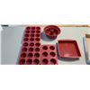 Image 1 : SILICONE MUFFIN TRAYS, CAKE TRAYS, ANGEL FOOD CAKE TRAY