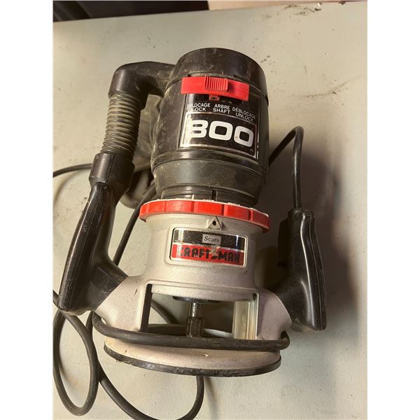 SEARS/CRAFTSMAN 800 ROUTER