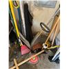 Image 2 : SHOVEL, PITCH FORK, SLEDGE HAMMES, CHAINS AND ROD, HUSQVARNA GAS WEED TRIMMER