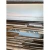 Image 2 : ALL METAL ON SHELVE #3 1/2-1" STEEL ROUND BAR APPROX 20 +/-, AND SQUARE STOCK 2"