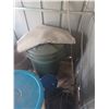 Image 2 : EIGHT PAILS, METAL WATERING CAN, HANGING PLANTERS, GARBAGE CAN, GARDENING TOOLS. PLEASE SEE IMAGES F