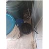 Image 3 : EIGHT PAILS, METAL WATERING CAN, HANGING PLANTERS, GARBAGE CAN, GARDENING TOOLS. PLEASE SEE IMAGES F