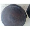 Image 9 : FIVE CAST IRON PANS, TWO CAST ALUMINIUM PANS,