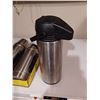 Image 5 : S.S. CARAFE & THERMOSES(x2); H20 BOTTLES(x2)