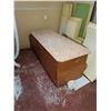 Image 2 : 4-DOOR PINE/SPRUCE CABINET-TABLE (1/2" PLYWOOD TOP)