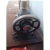 Image 8 : RELIANCE' TREADLE SEWING MACHINE IN CABINET.**SEE PHOTOS-EXCELLENT CONDITION-**