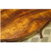 Image 16 : Martin & MacArthur Oval Koa Side Table with Curved Legs 30" x 22" x 22"H