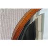 Image 4 : Wood-Framed Mirror 31.5"H, 28.5" Bottom Width