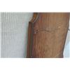 Image 7 : Wood-Framed Mirror 31.5"H, 28.5" Bottom Width
