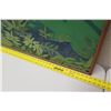 Image 11 : Large 37x49 Framed Original Painting on Canvas: Tropical Foliage, Signed by Artist Keaulani Kea '79