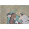 Image 9 : Framed Oriental Art - Men on Horseback 27x19