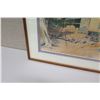 Image 4 : Framed Art - House, Inscription on Back "Queen Emma Slept Here" Artist Signed A. Davis 27x20