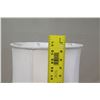 Image 11 : Floor Lamp & Shade - Natural Stone & Metal Base 70" Tall