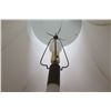 Image 8 : Floor Lamp & Shade - Natural Stone & Metal Base 70" Tall
