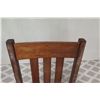Image 3 : Koa Wood Chair 37"H Backrest