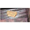 Image 14 : Tall Dark Carved Stand w/ Natural Stone Top 11" x 11" x 35"H