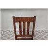 Image 2 : Koa Wood Chair 37"H Backrest