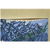 Image 8 : Large Framed Original Art on Canvas - Blue Composition, Signed by Kehau Kea '73, 48x36