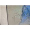 Image 2 : Framed Art - Sketch of Hawaiian Girl (Princess Kaiulani?), Signed by Artist 25 x 31.5