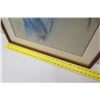 Image 7 : Framed Art - Sketch of Hawaiian Girl (Princess Kaiulani?), Signed by Artist 25 x 31.5