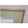 Image 5 : Framed Art - Outrigger, Signed by Artist Marcia Roy '77 (30 x 22)